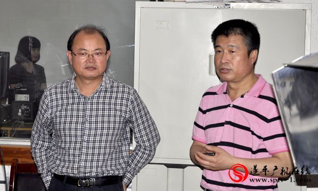 省新聞出版廣電局副局長李洪青到遂平廣播電視臺(tái)調(diào)研